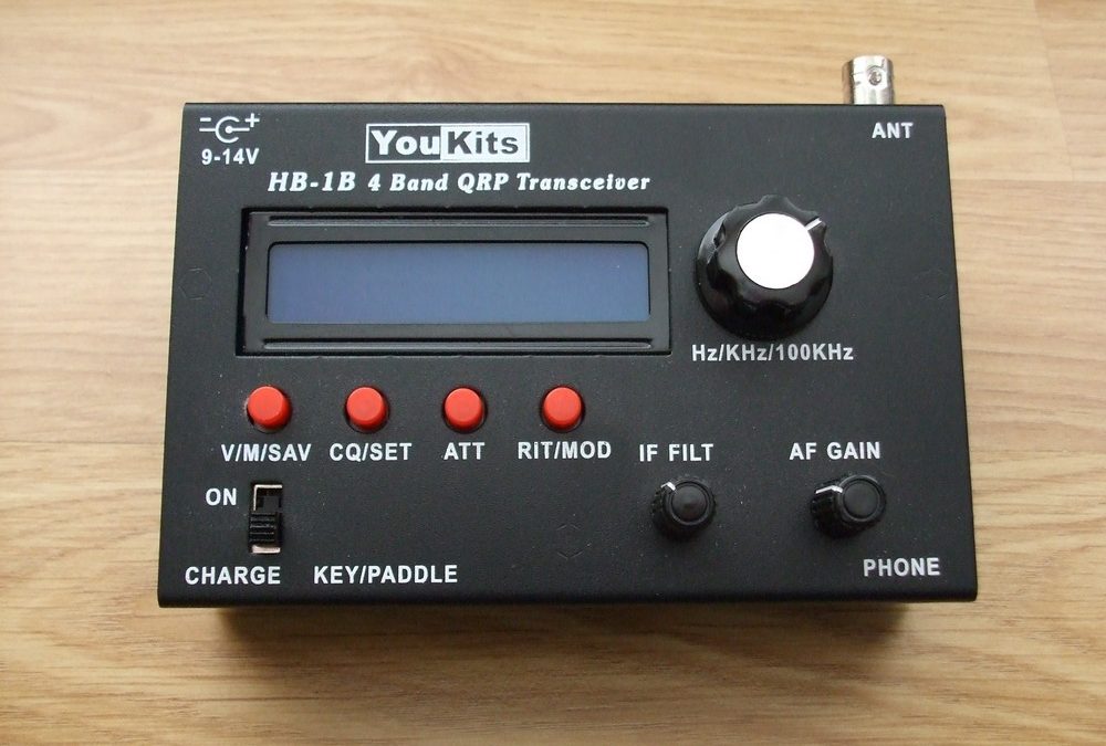 HB-1B 4-band QRP CW transceiver (YouKits)