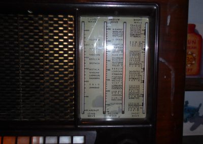 Closeup Bakelite Radio Set (Jersey - October 2024)