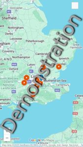 UK 2m Nets Map